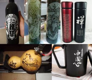 山西酒瓶葫芦工艺品激光雕刻机